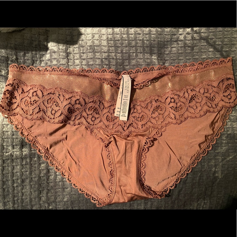 Victoria Secret Shine & Lace Bikini Panty